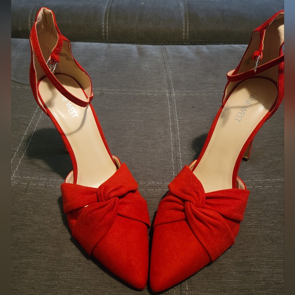 Nine West Red Heels